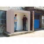 Gatehouses, kiosks and paystations - Waiting shelters/paystations without windows - quill grey 328119