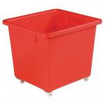 Slingsby nesting plastic container trucks, 203L, 640mm height, red 328236