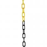 Plastic chain barrier system - Chain - Yellow/black 328276