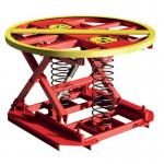 Spring actuated self-levelling pallet turntable, capacity 2000 kg 328324