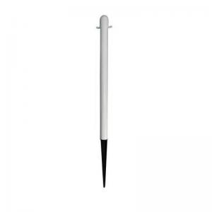 Plastic chain barrier system - Ground mounting post with spike 328343