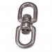 Stainless steel swivel links - Eye to eye, 10mm link dia. 328444