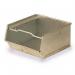 Galvanised steel open fronted small parts bins 328723