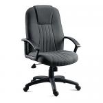 Executive Fabric Chair - Charcoal 
