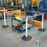 Tensabarrier Heavy duty facility retractable belt barrier - standard 50mm 328940