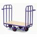 Sliding wheel platform trucks, platform L x W - 1067 x 610 - capacity 200kg 328989