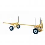 Timber/pole trailers, 1000kg cap - cushion tyred wheels 329006