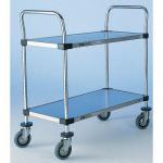 Metro high grade solid stainless steel shelf trolleys 329012