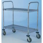 Super Erecta Trolley 2 Tier Chrome 329025
