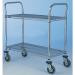 Super Erecta Trolley 2 Tier Chrome 329025