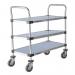 Metro high grade solid stainless steel shelf trolleys 329034