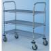 Super Erecta Trolley 3 Tier Chrome 329049