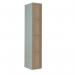 Timber Door Locker Cross Medium 1800 X 380 X 380 4 Comp 329567