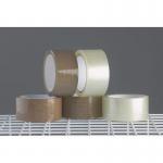 Polypropylene packaging tape - 75mm width, clear 48mm wide, pack of 6 329717