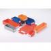 Twin walled polypropylene small parts bins - red 329745