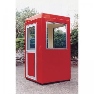 Gatehouses, kiosks and paystations - Entrance gatehouse - Poppy red