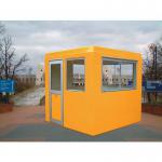 Gatehouses, kiosks and paystations - Security gatehouse - Golden yellow 329939