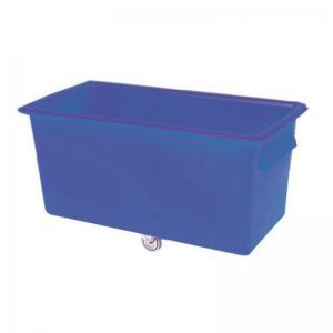 Slingsby tapered plastic container trucks with handles, capacity 412