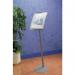 Freestanding A4 poster frames - silver 330944