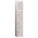 Wet Area Locker 4 Compartmentw 300 X D 300 Light Grey Door 331432