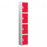 Wet Area Locker 4 Compartmentw 300 X D 300 Red Door 331433