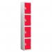 Wet Area Locker 4 Compartmentw 300 X D 300 Red Door 331433