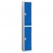 Wet Area Locker 2 Compartmentw 300 X D 450 Blue Door 331437