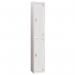 Wet Area Locker 2 Compartmentw 300 X D 450 Light Grey Door 331438