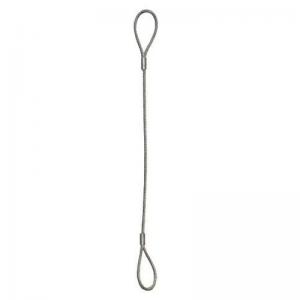 Wire rope slings - Soft eye sling 10mm dia. rope 331619