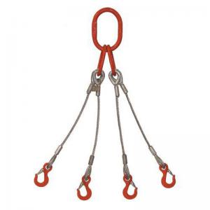 Wire rope slings - Four leg sling 13mm dia. rope 331657