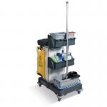 Cleaning mopping trolley with mop 331810