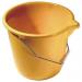 10 Litre Bucket Yellow Pack Of 4