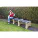 Recycled plastic furniture - Backless bench - sandstone 347957