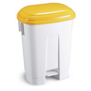 Pedal bins with coloured lids 60L 348014