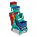 Compact cleaning trolley 348025