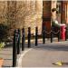 Ornamental steel bollard 349799