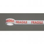 Polypropylene message tape - Fragile, 36 rolls 349888