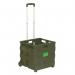 Folding box trolleys - 35kg capacity without lid 350155