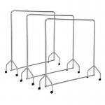 Cloakroom System. Three Rails with 100 Numbered Hangers and Disks 353375
