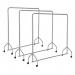 Cloakroom System. Three Rails with 100 Numbered Hangers and Disks 353375