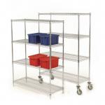 Slingsby chrome wire shelving 353671