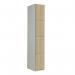 Timber Door Locker Cross Light 1800 X 300 X 450 4 Comp 355054