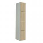 Timber Door Locker Cross Light 1800 X 380 X 380 4 Comp 355055