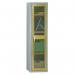 Mesh door cupboards Tall slim cupboard - Choice of four colours 355198