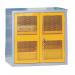 Mesh door cupboards Low tool cabinet - Choice of four colours 355200