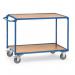 Fetra laminated wood shelf workshop trolleys with two shelves 355216