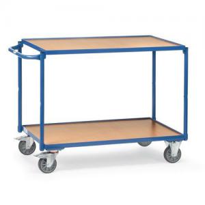 Image of Table Top Cart Wth Two Shelves