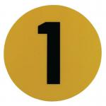 Warehouse Floor Id Marker 190 mm Diameter - Number 1 356811