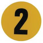 Warehouse Floor Id Marker 190 mm Diameter - Number 2 356812