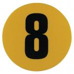 Warehouse Floor Id Marker 190 mm Diameter - Number 8 356818